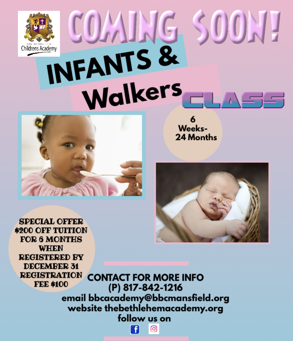 Infants and Walkers class